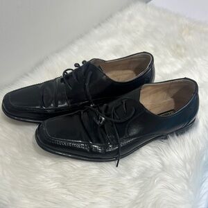 Stacy Adams Sz 10.5 Men's Black Leather Dress Shoes